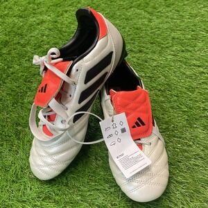 Size 5 ADIDAS COPA GLORO FG SOCCER CLEATS IE7537 WHITE/BLACK MEN Orange